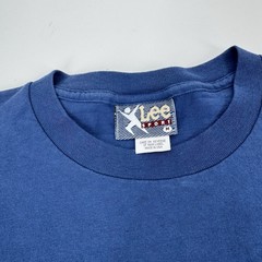 Vintage Lee Sport Tag Blue White Lee 1996 Jeans Tee Shirt