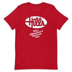 HILLS Department Store Vintage Style Graphic Tee Short-Sleeve Unisex T-Shirt