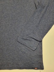 $98 New FAHERTY Cloud Cotton HENLEY T-Shirt Men’s XXL 2XL Baltic Navy Blue L/S
