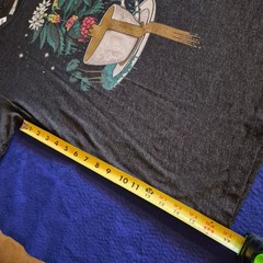 NEW – MEDIUM – Curbside Clothing Coffee Plant – Black Heather Tee Shirt