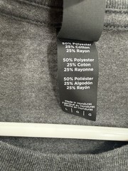 Perfect Tri District Planet Fitness DID IT! Logo Men’s Gray T-shirt Size-Large