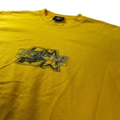 VTG Starter Athletic Men’s 100% Cotton Graphic L/S T-Shirt Yellow • Large