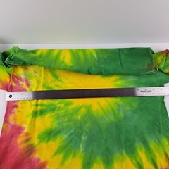 Fort Knox T-Shirt Mens Large Multicolor Tie Dye Short Sleeve “TRIPPIN” NWOT