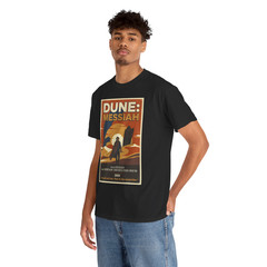 Dune Messiah T Shirt Retro Sci Fi Movie Poster Graphic Vintage Black Tee