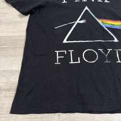 Pink Floyd Shirt Dark Side Of The Moon Prism Logo Men’s Black Large Tee