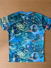Screen Accurate FIGHT CLUB MOTOCROSS T-shirt Tyler Durden size XL Mens fashion