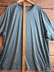 Tommy Bahama Shirt Mens 3XLB Green Short Sleeve Tee Pullover Fishing Hiking Big