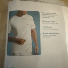 New Jockey Men’s Classic (2) 1-Pack Crew Neck T-Shirt Large Staycool