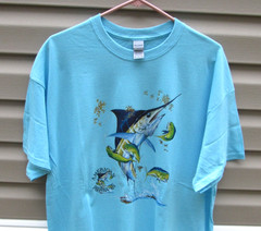 American Fisherman short sleeve blue T shirt – XL