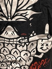 Vintage Y2K Funny Pineapple Graphic Tank Top Black Gildan 2XL “Nobody Likes Me”