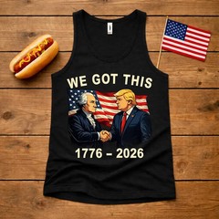 America 250th Anniversary 4th of July Tank Top