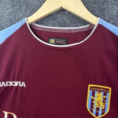 VTG Aston Villa 2003 2004 Home Soccer Jersey Men’s L Rover Football Diadora
