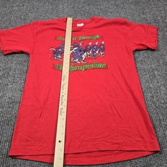 Vintage California Raisins Shirt Mens Large Red Heard It Through Grapevine USA