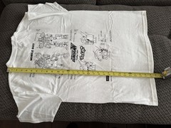 2x HUF Mobile Suit Gundam Wing Deathscythe Heavy Arms Schematics T-Shirt Medium