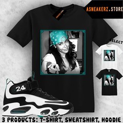 Shirt Matching Air Griffey Max 1 Freshwater To Match Sneaker IMO Aaliyah T-Shirt