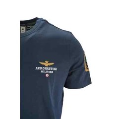 Aeronautica Militare t-shirt uomo blu Frecce Tricolori manica corta