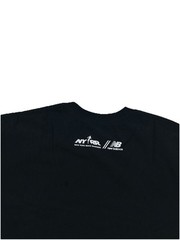 NEW New Balance NYRR New York Energy Running T Shirt Tee Black Mens