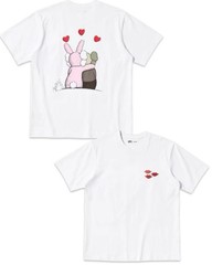 NWT KAWS x Uniqlo Andy Warhol UT Heart Banana Graphic Tee White L XL 2XL 3XL