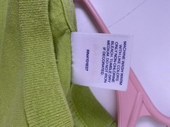 Supreme FW17 Dollar Tee Size Medium Lime Green Graphic Logo Authentic T Shirt