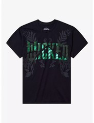 Wicked: For Good – Green Foil Logo *Medium* T-Shirt – NEW!