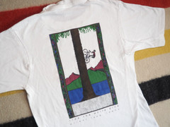 VTG 90s Fruit Loom Rock Wear MTB Biking Idaho Outdoor Art Promo Tee T-Shirt XS