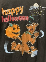 Scooby Doo Cartoon Network Halloween “Fright Night Vintage T Shirt Black Mens XL