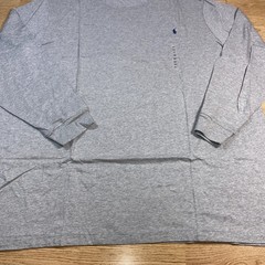 Polo Ralph Lauren Men’s Size 4XLT Grey Long Sleeve Shirt Pony Logo Classic Fit