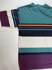 Vintage Knights Of Round Table Crewneck Men’s Shirt L Color Block Striped