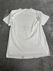 Vintage 80s University Sports Short Sleeve T Shirt Men’s Size Small White