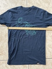 Go Pro Camera Men’s Short Sleeve Medium Blue T-Shirt Action Sports Travel Active