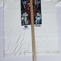 Fruit Of Loom, Heavy Cotton, JESUS AOP, White, Male/Female, Large