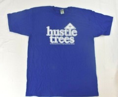 Hustle Trees Mens Superior Products For Elevated Heads Blue Shirt New S, L