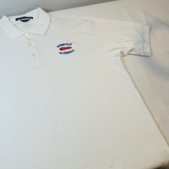 Bonneville Salt Flats Speedway Nationals Shirt Polo White Men’s XL