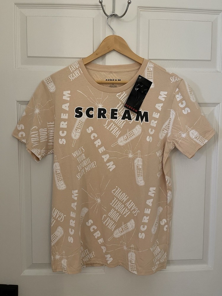 Scream Halloween Horror Movie New Mens Unisex S T-shirt Tee Shortsleeve