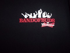 Budweiser Bandofbuds black graphic Muscle Madness XVI t shirt XL