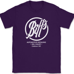 Biffs Automotive Detailing T-Shirt Tee Funny Movie Novelty Tee