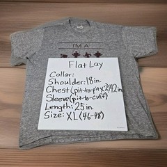 Vintage 90s Stedman T Shirt Mens XL Gray Heathered Graphic Short Sleeve Shrunk