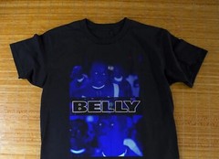 BELLY Film Black Heavy Cotton T-shirt S-5XL