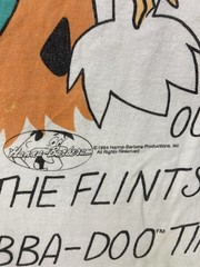 VINTAGE The Flistones All Over Print 1994 T-shirt Men Large 90s Single Stitch