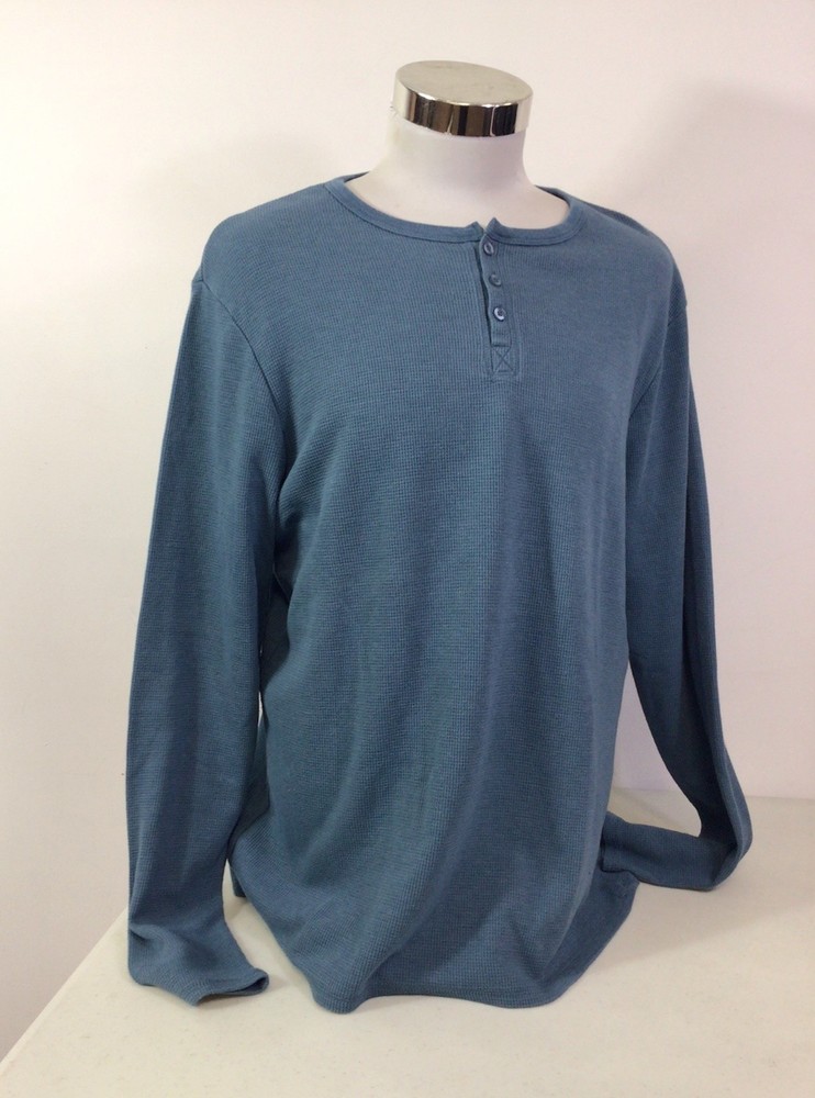 Buffalo David Bitton Thermal Henley Mens XL