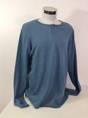 Buffalo David Bitton Thermal Henley Mens XL