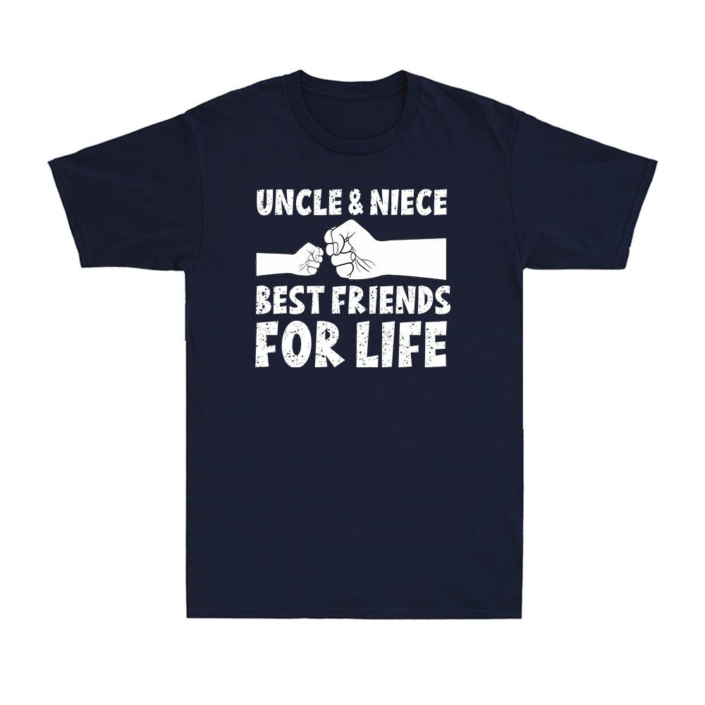 Uncle and Niece Best Friends For Life Awesome Cool Family Gift Men’s T-Shirt