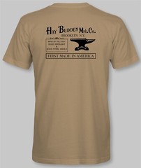 Hay Budden Anvils T-Shirt Short Sleeve – anvil blacksmith forge