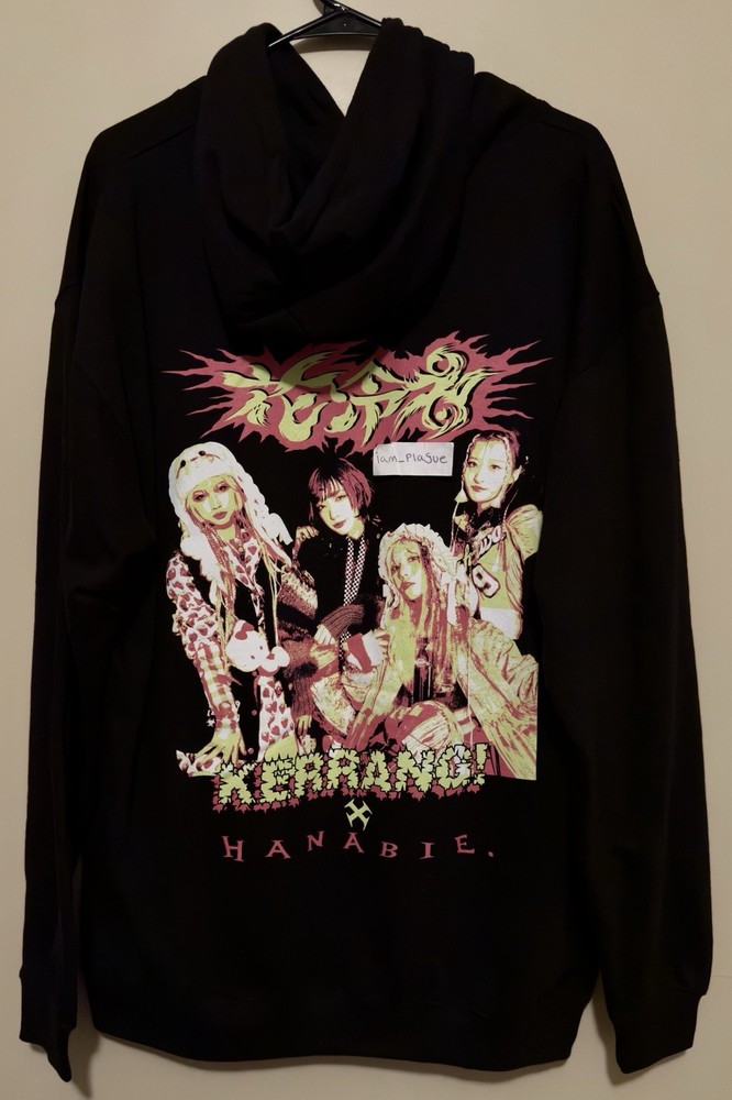 US Seller – Official HANABIE. Kerrang Hoodie XL T Shirt CD Tour