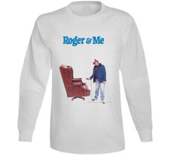 Roger And Me 80s Documentary Movie T Shirt