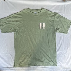 Crazy Shirts Hawaii Shirt 2XL Green Six Pack Musubi Snack Gym Workout 3149
