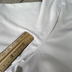 Oakley Tee, white with Green logo. Size Large Regular Fit