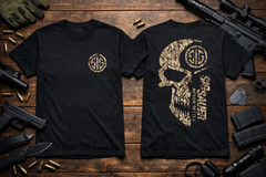 Sig Sauer Camo Skull T-Shirt Heavyweight S M L XL 2XL 3XL
