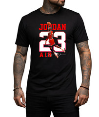 Shirt To Match Jordan 4 Toro Bravo Sneaker Tees- The 23 Black Unisex Tees