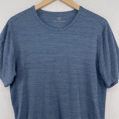 MACK WELDON Shirt Mens M Airknit Waffle Thermal Stretch Performance T Tee Blue